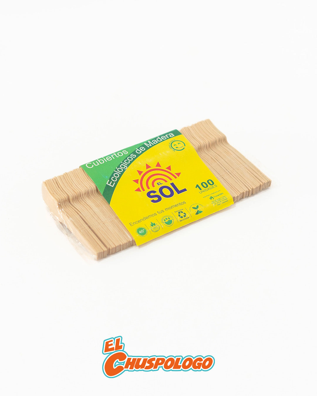 Cuchara mini madera x100 unidades